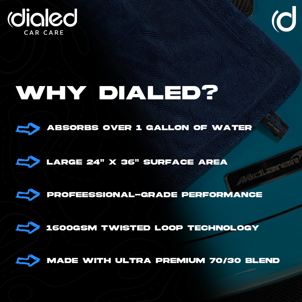 Dialed Drying Towel 1600GSM