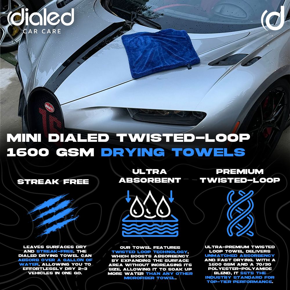Mini Dialed Drying Towels