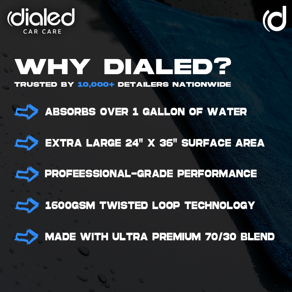 Dialed Drying Towel 1600GSM