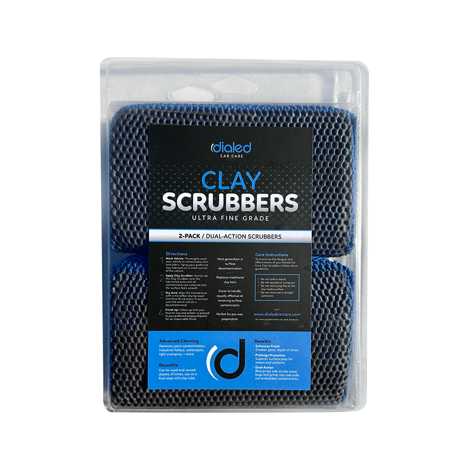 Dialed Clay Scrubbers